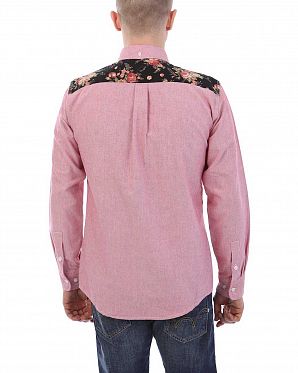 Рубашка мужская с длинным рукавом Publish Brand USA Bowen Floral Red