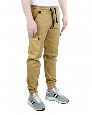 Джоггеры карго летние эластичные Cool Penguin JMTL 1713 Beige Джоггеры карго летние эластичные Cool Penguin JMTL 1713 Beige