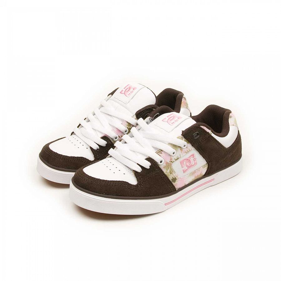 Кеды женские DC Shoes Pure Dark Choco Pink отзывы