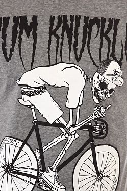 Футболка мужская Rum Knuckles Grey Футболка мужская Rum Knuckles Grey