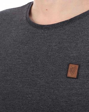 Толстовка мужская свитшот Naketano Until The Pain Starts Anthracite Толстовка мужская свитшот Naketano Until The Pain Starts Anthracite