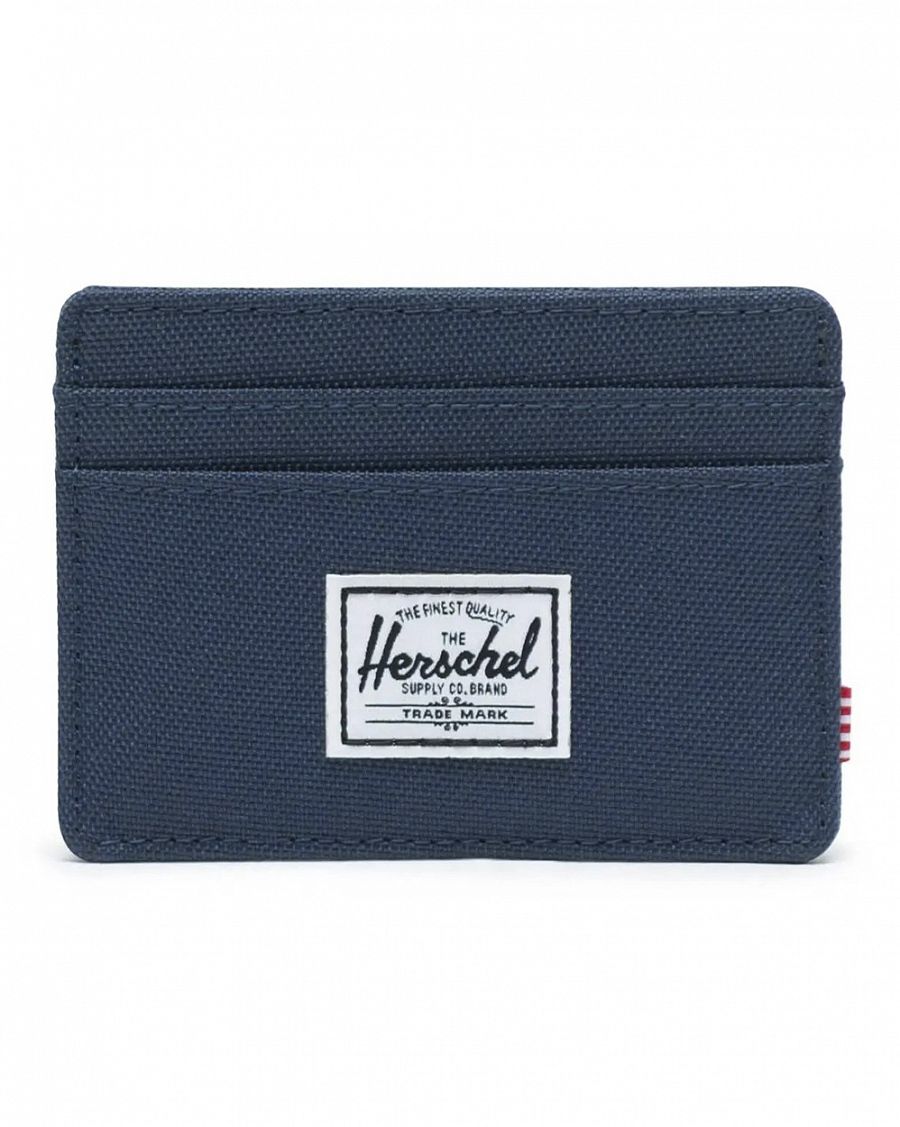 Визитница Herschel Charlie RFID Navy отзывы