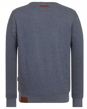 Толстовка мужская свитшот Naketano Until The Pain Starts Blue Толстовка мужская свитшот Naketano Until The Pain Starts Blue