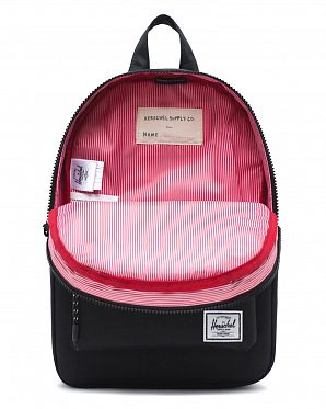 Рюкзак маленький Herschel Heritage Kids Black Black Rubber Рюкзак маленький Herschel Heritage Kids Black Black Rubber