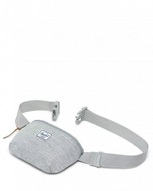 Сумка поясная Herschel Fourteen Light Grey Crosshatch