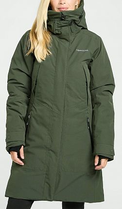 Парка женская Didriksons Antje Deep Green