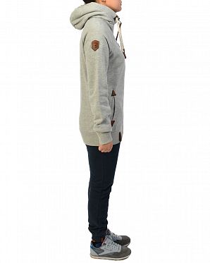 Толстовка женская с капюшоном Naketano Blonder Engel Grey Blue Толстовка женская с капюшоном Naketano Blonder Engel Grey Blue