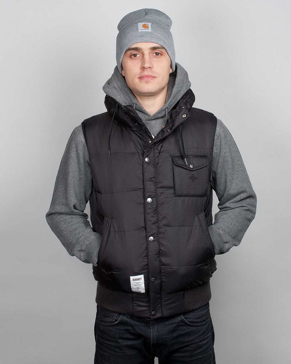 купить Жилет Addict Method Bodywarmer Black в Москве купить Жилет Addict Method Bodywarmer Black в Москве