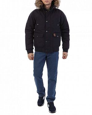 Куртка мужская авиатор Carhartt WIP Trapper Jacket Navy Куртка мужская авиатор Carhartt WIP Trapper Jacket Navy