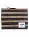 Клатч Herschel Network Large Harris Tweed Black Stripe