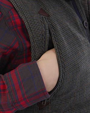 Жилетка утепленная мужская шерсть Publish Croft Green