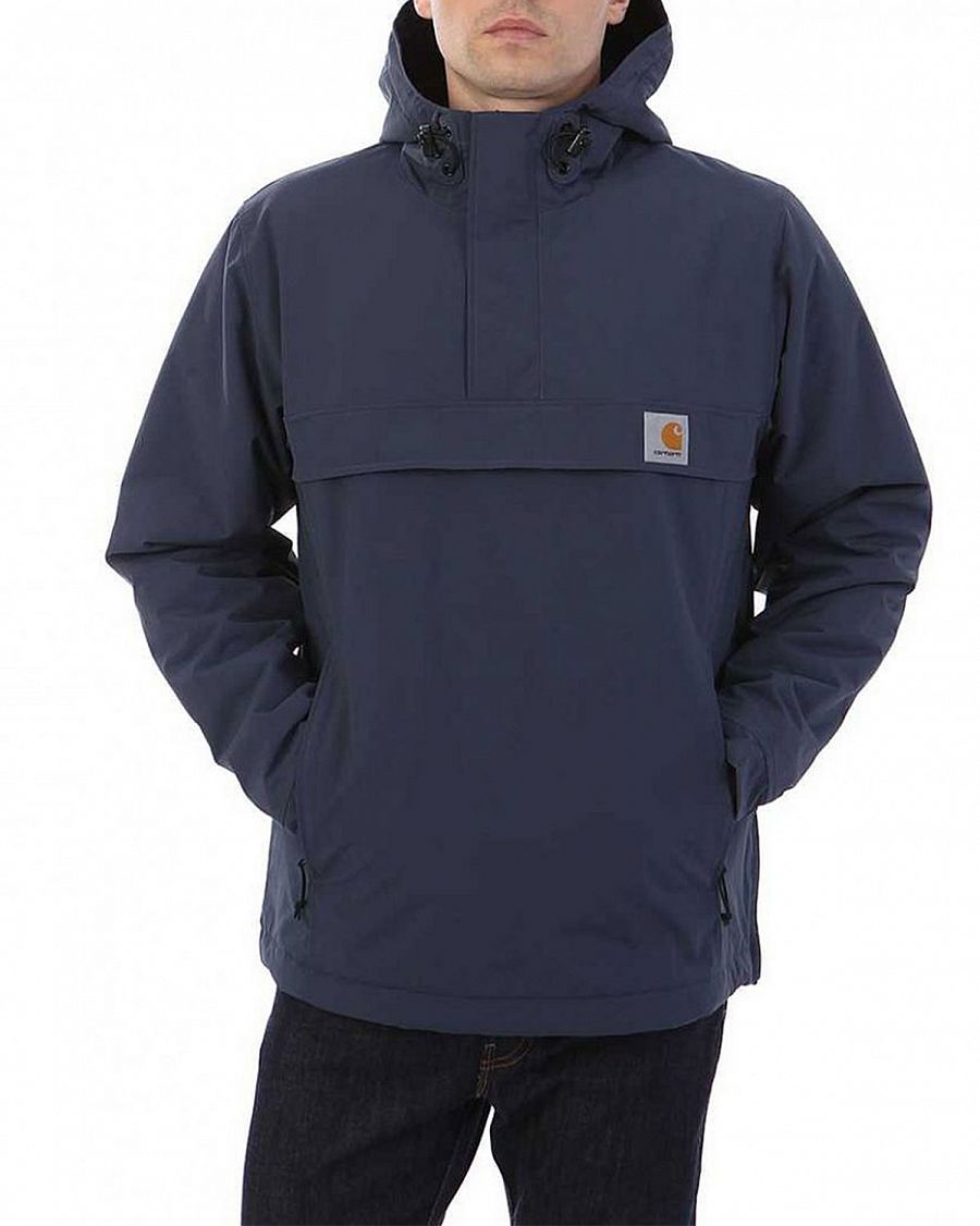 Куртка-Анорак Carhartt Nimbus Fleece Pullover Nimbus Steel Navy отзывы