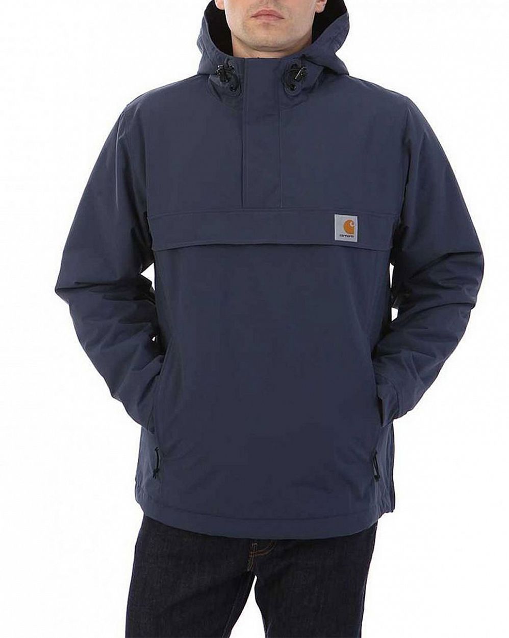 Куртка-Анорак Carhartt Nimbus Fleece Pullover Nimbus Steel Navy отзывы