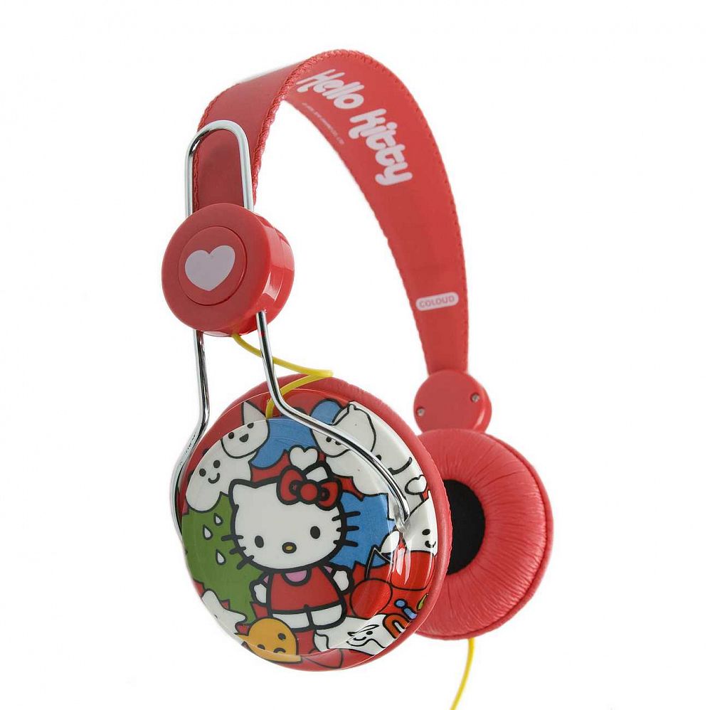 Наушники Coloud (hello Kitty Red Nice) отзывы