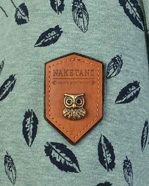 Толстовка женская на молнии с капюшоном Naketano Gebimster Brazzo Stormy Sea Mel Толстовка женская на молнии с капюшоном Naketano Gebimster Brazzo Stormy Sea Mel