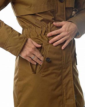 Парка женская демисезонная Elvine Florence Tobacco