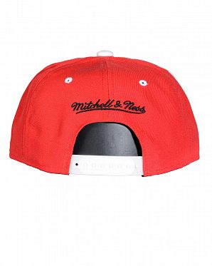 Бейсболка с прямым козырьком Mitchell and Ness OFFISDE Detroit Red Wings Red