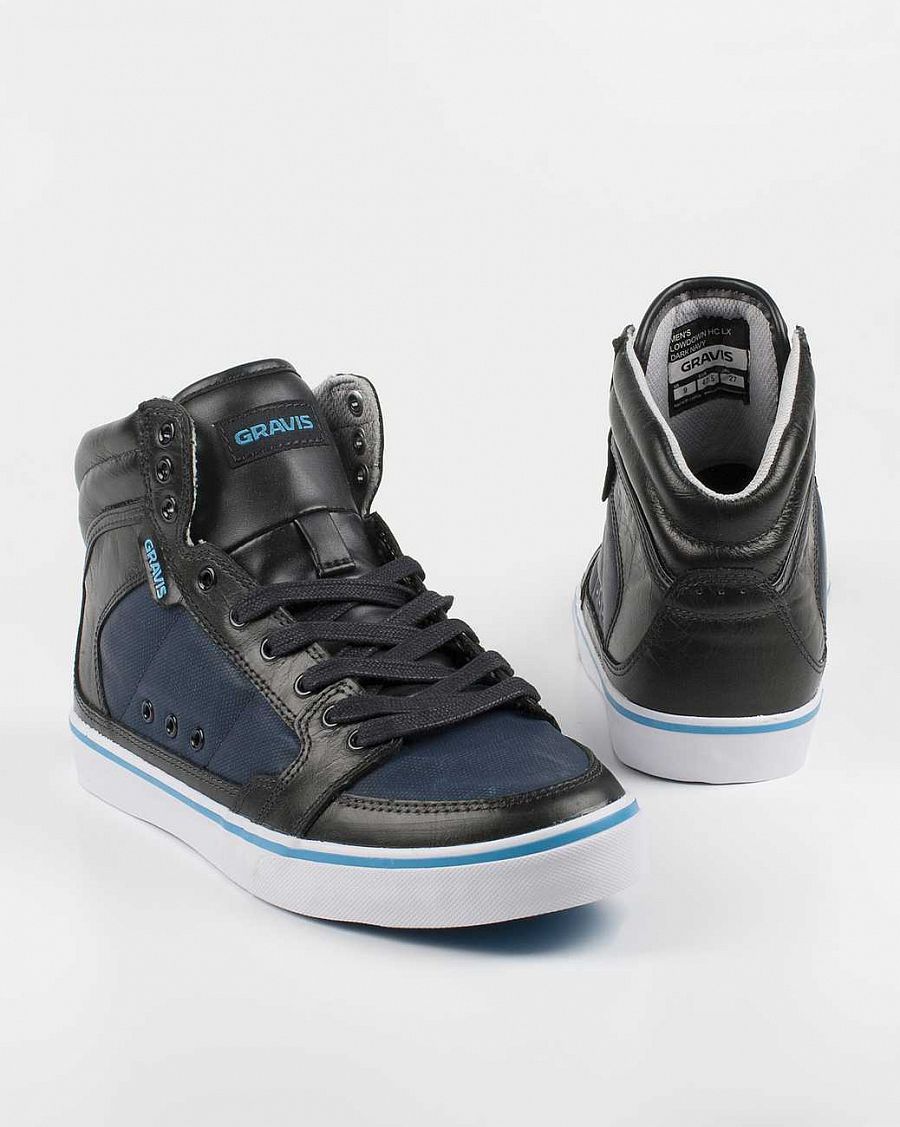 Кеды мужские высокие Gravis Lowdown HC LX Dark Navy отзывы Кеды мужские высокие Gravis Lowdown HC LX Dark Navy отзывы