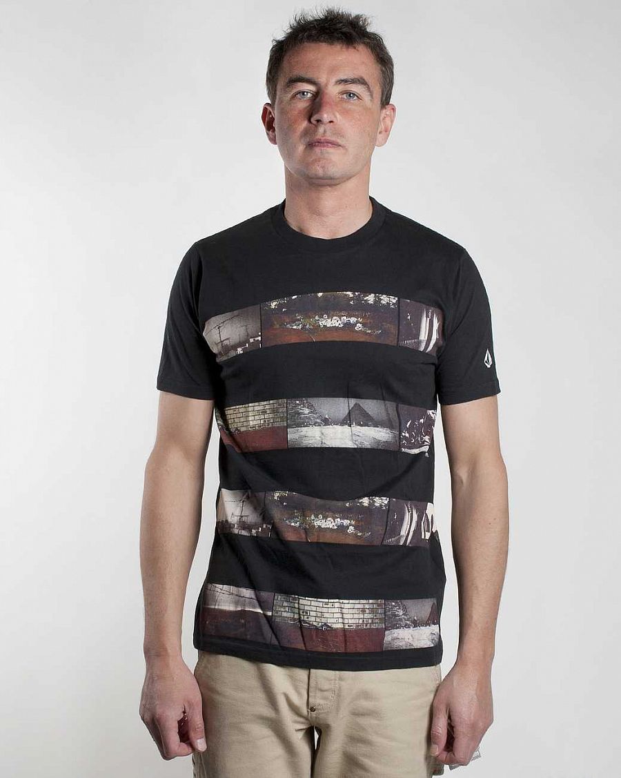 купить Футболка Volcom Switzerland Black в Москве купить Футболка Volcom Switzerland Black в Москве