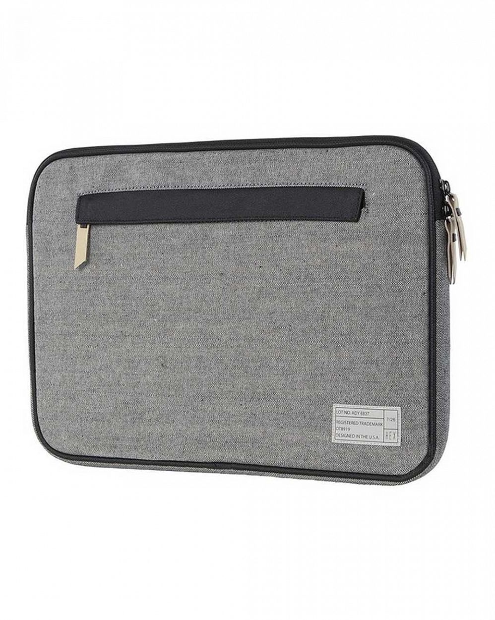 купить Чехол для ноутбука HEX Academy 15 MacBook Pro sleeve with IPad pocket, Grey Denim в Москве купить Чехол для ноутбука HEX Academy 15 MacBook Pro sleeve with IPad pocket, Grey Denim в Москве