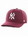 Бейсболка '47 Brand MVP New York Yankees B-MVP17WBV-DM II Maroon