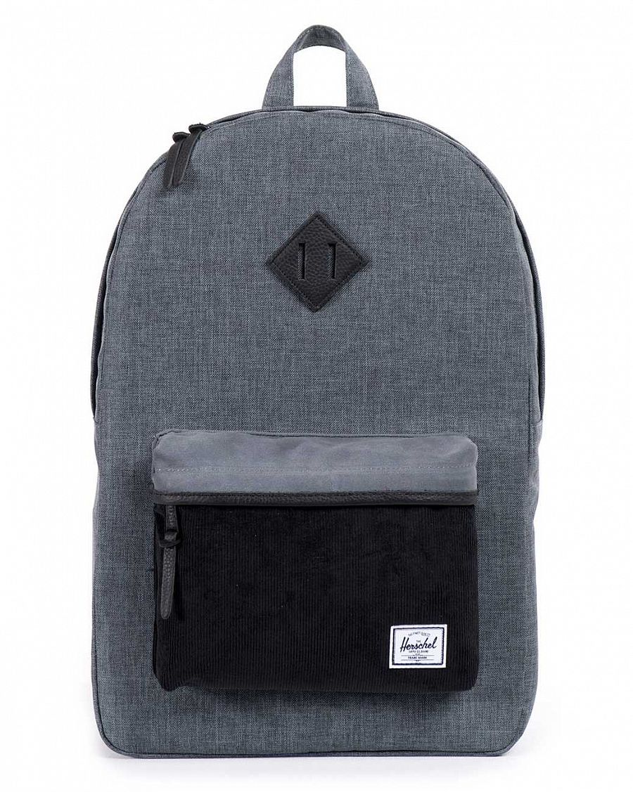 Рюкзак городской с отделом для 15 ноутбука Herschel Heritage Black Crosshatch отзывы Рюкзак городской с отделом для 15 ноутбука Herschel Heritage Black Crosshatch отзывы