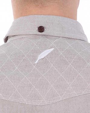 Рубашка мужская с длинным рукавом Publish Brand USA Terry Brown