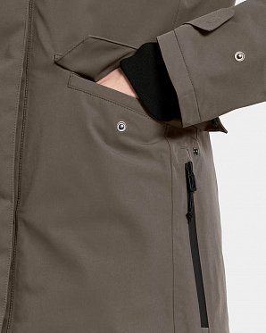 Парка женская Didriksons Erika 504303 Mocha Brown