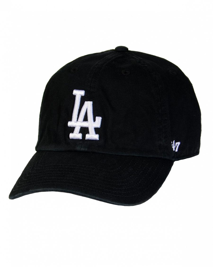 Бейсболка с изогнутым козырьком '47 Brand Clean Up Los Angeles Dodgers Black White отзывы Бейсболка с изогнутым козырьком '47 Brand Clean Up Los Angeles Dodgers Black White отзывы