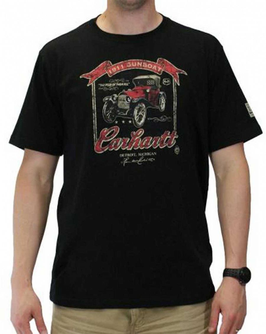 Футболка американская мужская толстая Urban Classics Relaxed Black ...