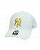 Бейсболка классическая с изогнутым козырьком '47 Brand MVP New York Yankees WH White отзывы