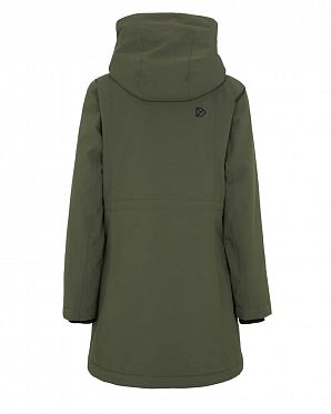 Демисезонная парка женская Didriksons Cajsa Green