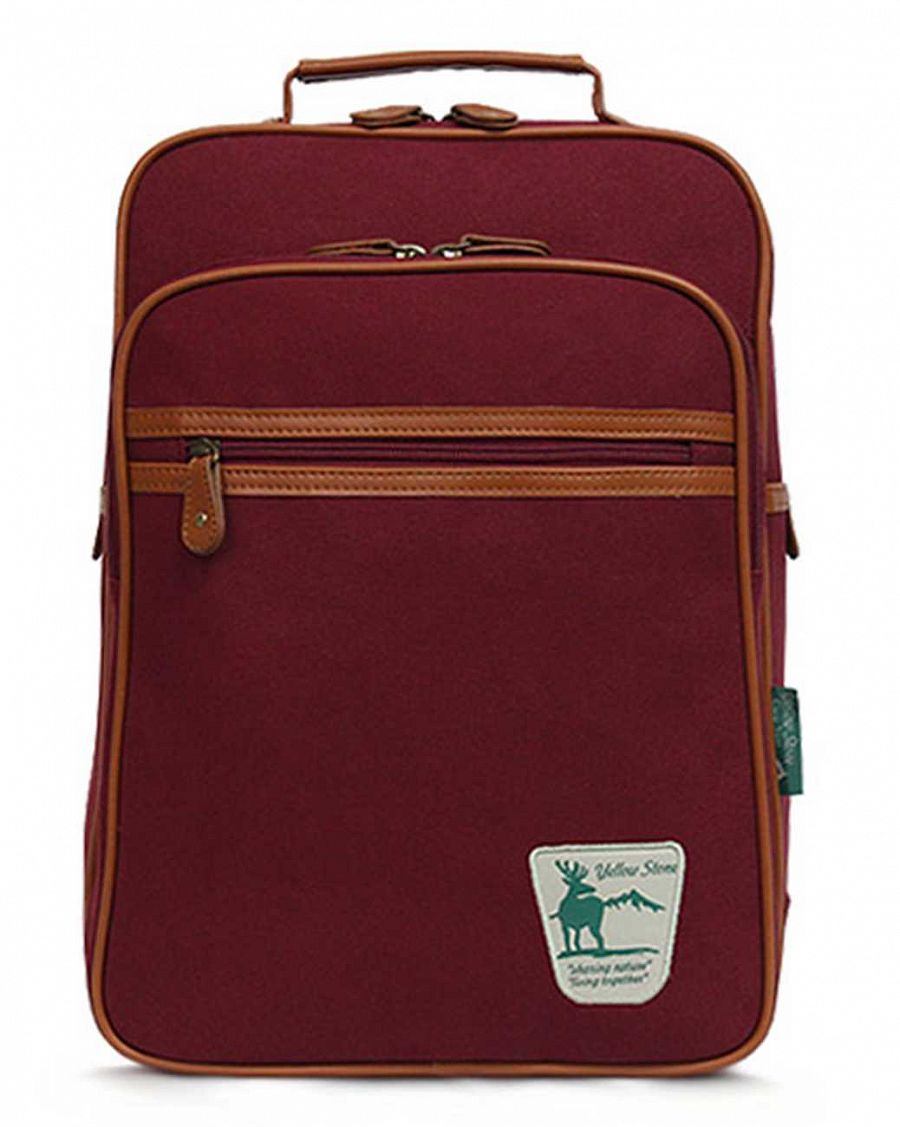 Рюкзак тканевый с отделом для 13 ноутбука YellowStone Canvas Wine отзывы
