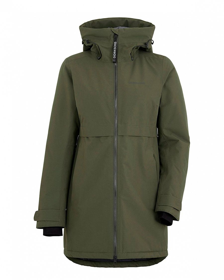 Водонепроницаемая утепленная куртка женская Didriksons Helle Dark Green отзывы Водонепроницаемая утепленная куртка женская Didriksons Helle Dark Green отзывы