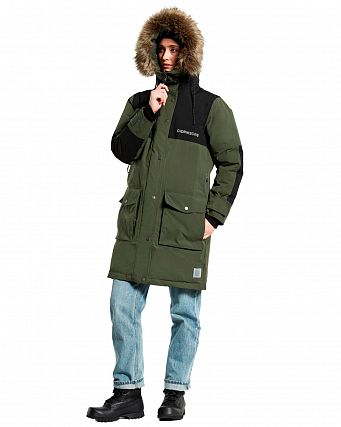 Парка женская зимняя водонепроницаемая Швеция Didriksons Parka Calla Green