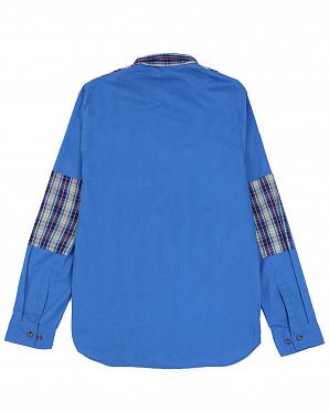 Рубашка мужская с длинным рукавом Wesc Travis Blue Pacific Рубашка мужская с длинным рукавом Wesc Travis Blue Pacific