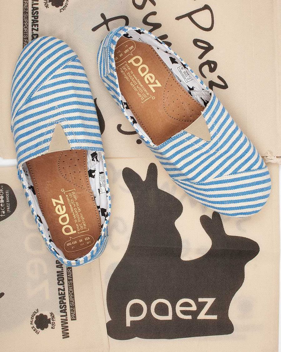 Эспадрильи Paez Stripe Blue отзывы