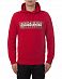 Толстовка мужская с капюшоном Napapijri Berber Hoodie Red отзывы