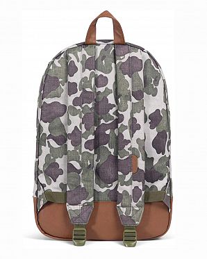 Рюкзак водоотталкивающий с карманом для 15 ноутбука Herschel Heritage Frog Camo Рюкзак водоотталкивающий с карманом для 15 ноутбука Herschel Heritage Frog Camo