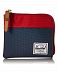 Кошелек на молнии и слотом для карт Herschel Johnny NAVY RED отзывы