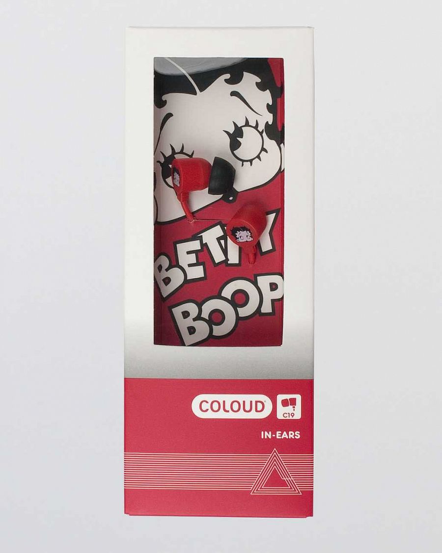 Наушники Coloud In-ears (betty Boop Red Black) отзывы