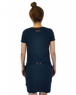 Платье женское короткий рукав Naketano Valla Billa II Dark Blue Платье женское короткий рукав Naketano Valla Billa II Dark Blue