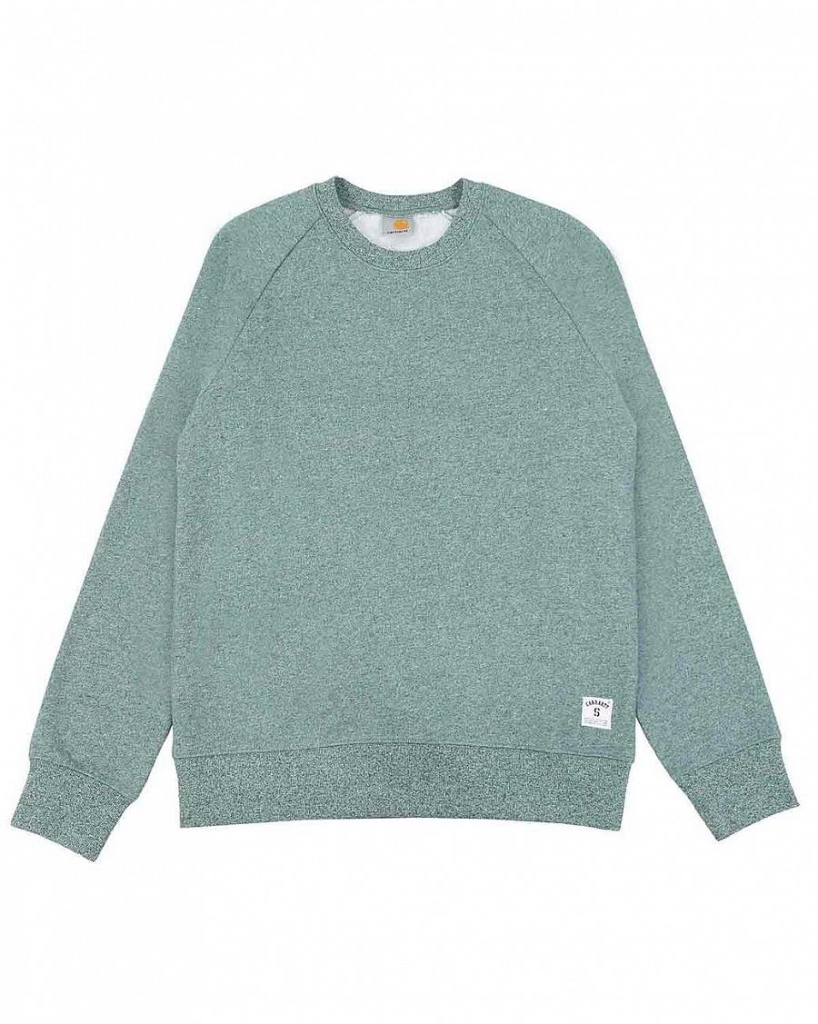 Толстовка свитшот Carhartt WIP Holbrook Sweat Conifer Noise Heather отзывы Толстовка свитшот Carhartt WIP Holbrook Sweat Conifer Noise Heather отзывы