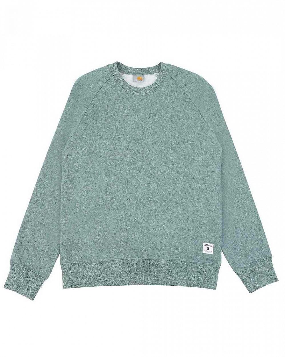 Толстовка свитшот Carhartt WIP Holbrook Sweat Conifer Noise Heather отзывы Толстовка свитшот Carhartt WIP Holbrook Sweat Conifer Noise Heather отзывы