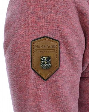 Толстовка женская на молнии с высоким воротом Naketano Monsterbumserin Luccente Mel