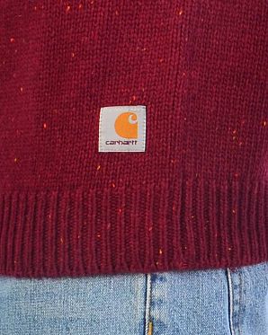 Свитер мужской шерстяной Carhartt WIP Mulberry Свитер мужской шерстяной Carhartt WIP Mulberry
