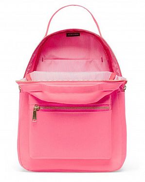 Рюкзак городской небольшой Herschel Nova Small NEON PINK BLACK Рюкзак городской небольшой Herschel Nova Small NEON PINK BLACK