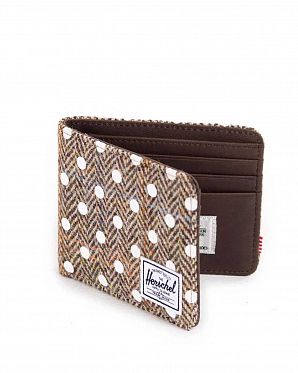 Кошелек Herschel Hank Harris Tweed White Polka Dot Кошелек Herschel Hank Harris Tweed White Polka Dot