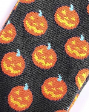 Носки мужские Happy Socks Combed Cotton Halloween Orange