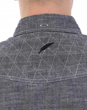 Рубашка мужская с длинным рукавом Publish Brand USA Dayton Navy